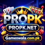 PROPK Game feature image with Gameswala.com.pk branding